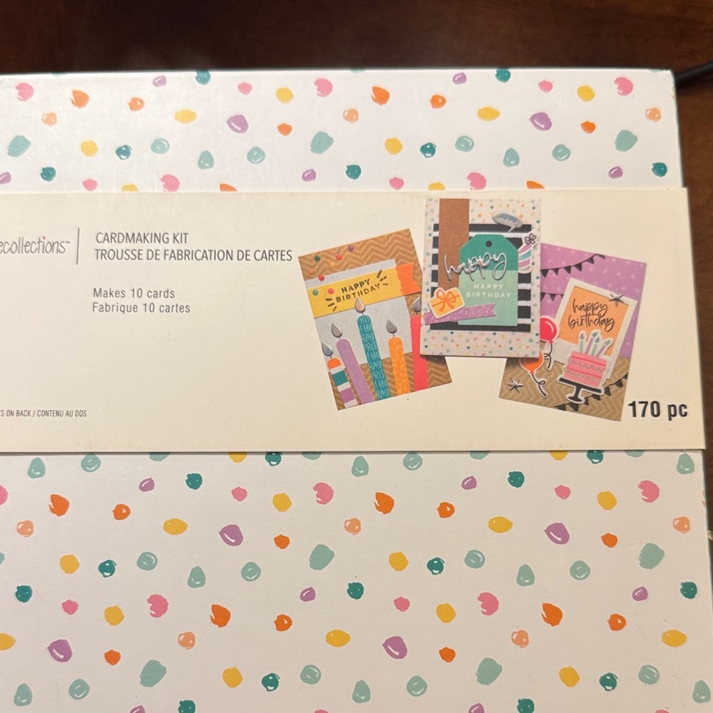 Recollections Cardmaking Kit - Colorful Dots